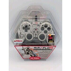 Vintage NYKO Air Flo EX Fan Cooled USB Controller PC Mac New Sealed Gamepad